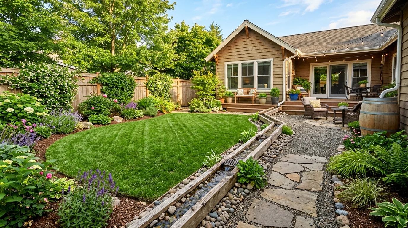 Rainwater Diversion Troughs